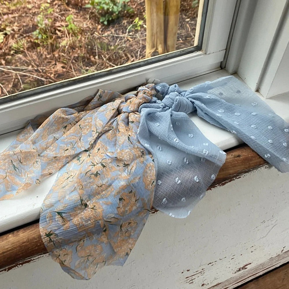 Anthropologie Jolene Hair Scarf Set - Picture 5 of 7